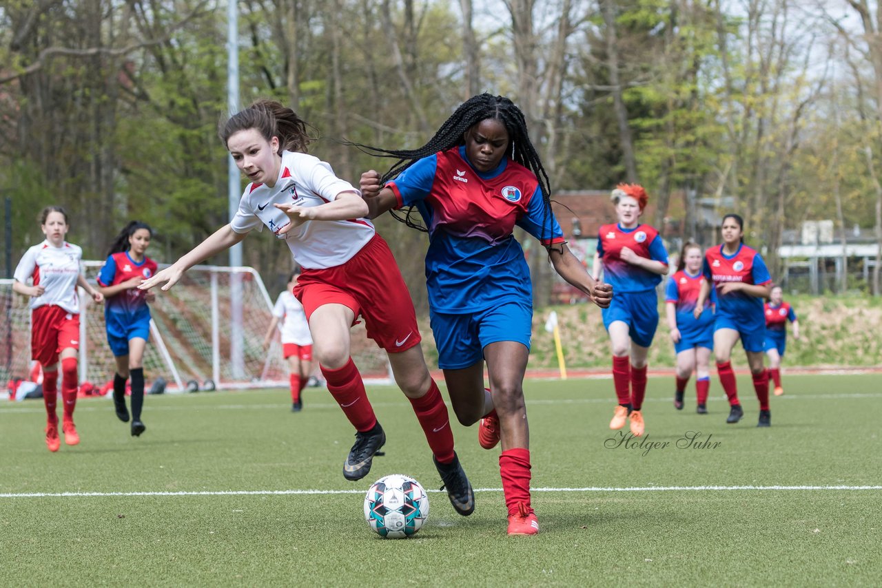 Bild 120 - wCJ Walddoerfer 2 - VfL Pinneberg 2 : Ergebnis: 7:0